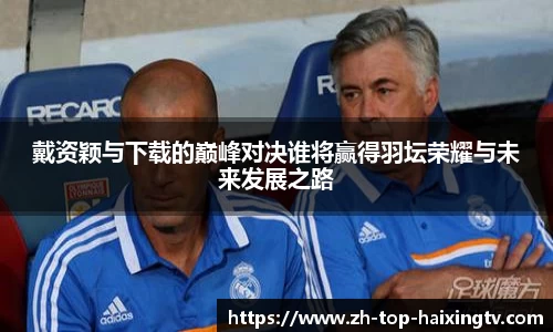 戴资颖与下载的巅峰对决谁将赢得羽坛荣耀与未来发展之路